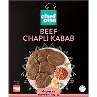 Chef One Beef Chapli Kabab 4pcs 360gm