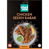 Chef One Chicken Seekh Kabab 18pcs 540gm