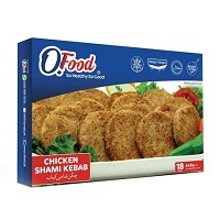 O Food Chicken Shami Kabab 18pcs 648gm