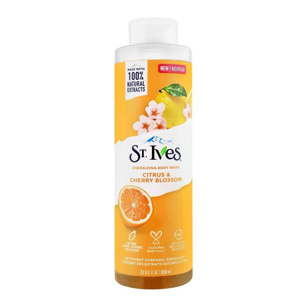 St.ives Citrus 7 Cherry Blossom Body Wash 650ml