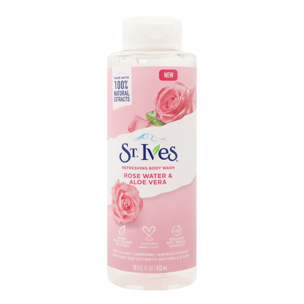 St.ives Rose Water&aloe Vera Body Wash 473ml