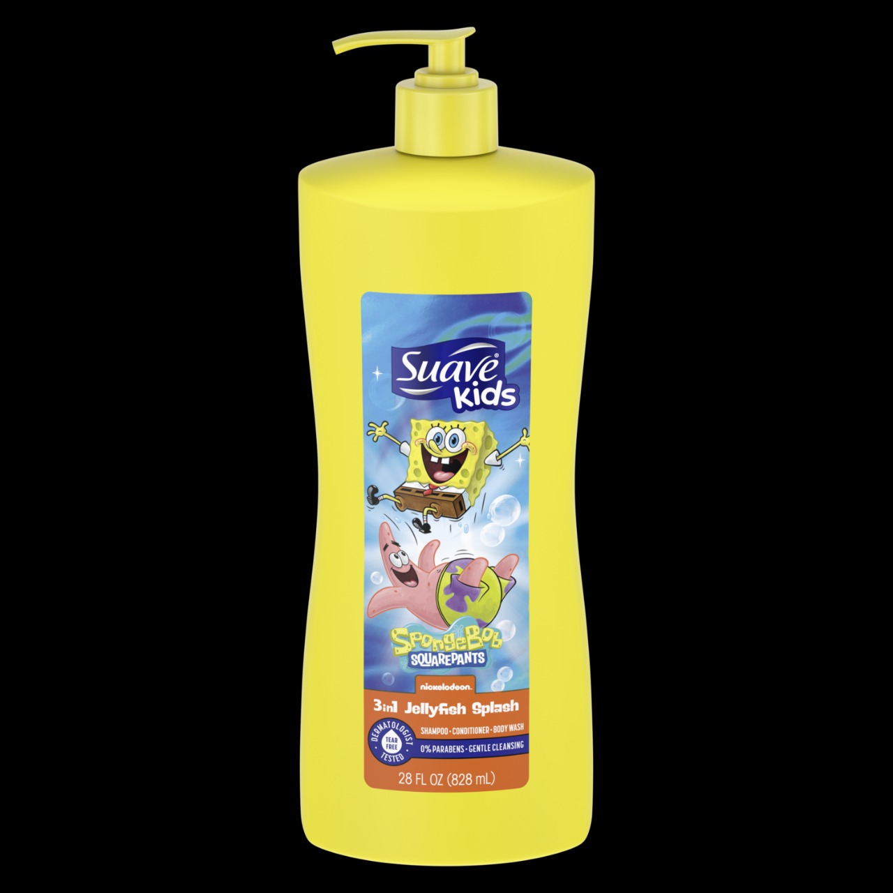 Suave Kids Sponge Bob 2in1 Sham Body Wash 828ml