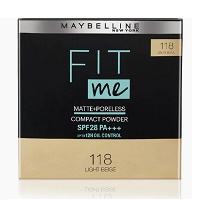 Maybelline Fit Me Matte+poreless Powder No.118