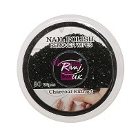 Rivaj Nail Polish Remover Charcoal Wipes