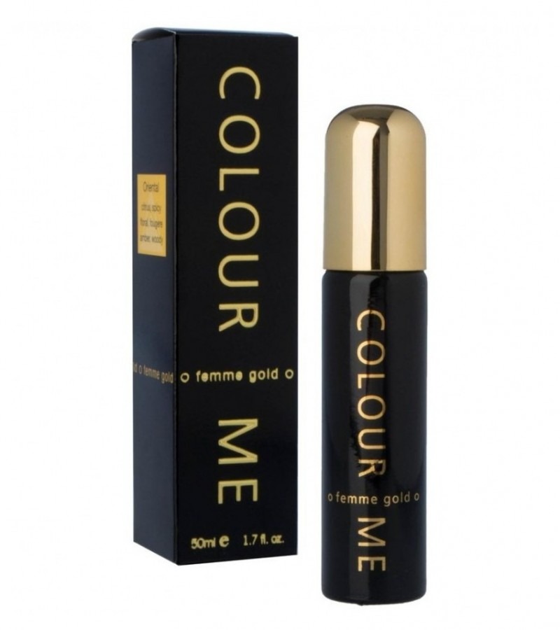 Colour Me Gold Ladies Perfume 50ml