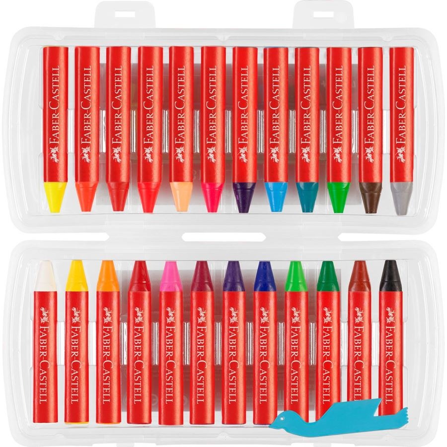 Chiki Crayon 24 Plastic