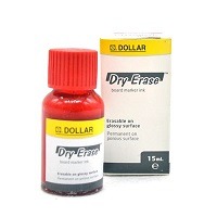 Dollar Dry Erase Ink Red