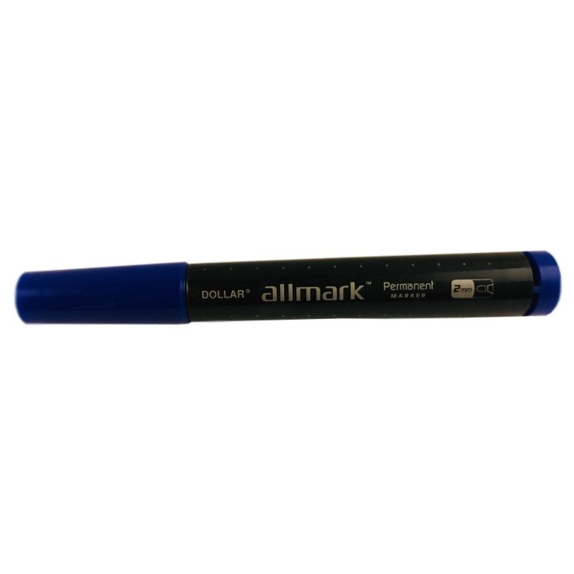 Dollar Marker 2mm Blue