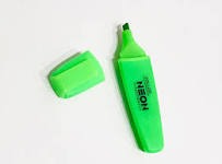 Dollar Neon Highlighter Green