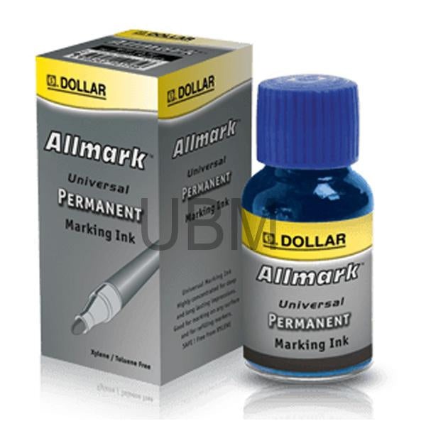 Dollar Permanant Ink Blue