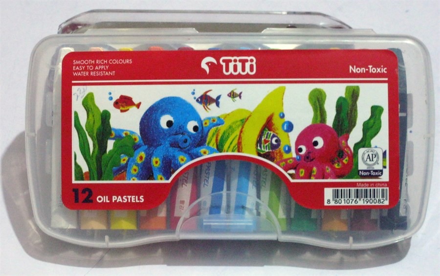 Joy Titi Oil Pastel 12 Color