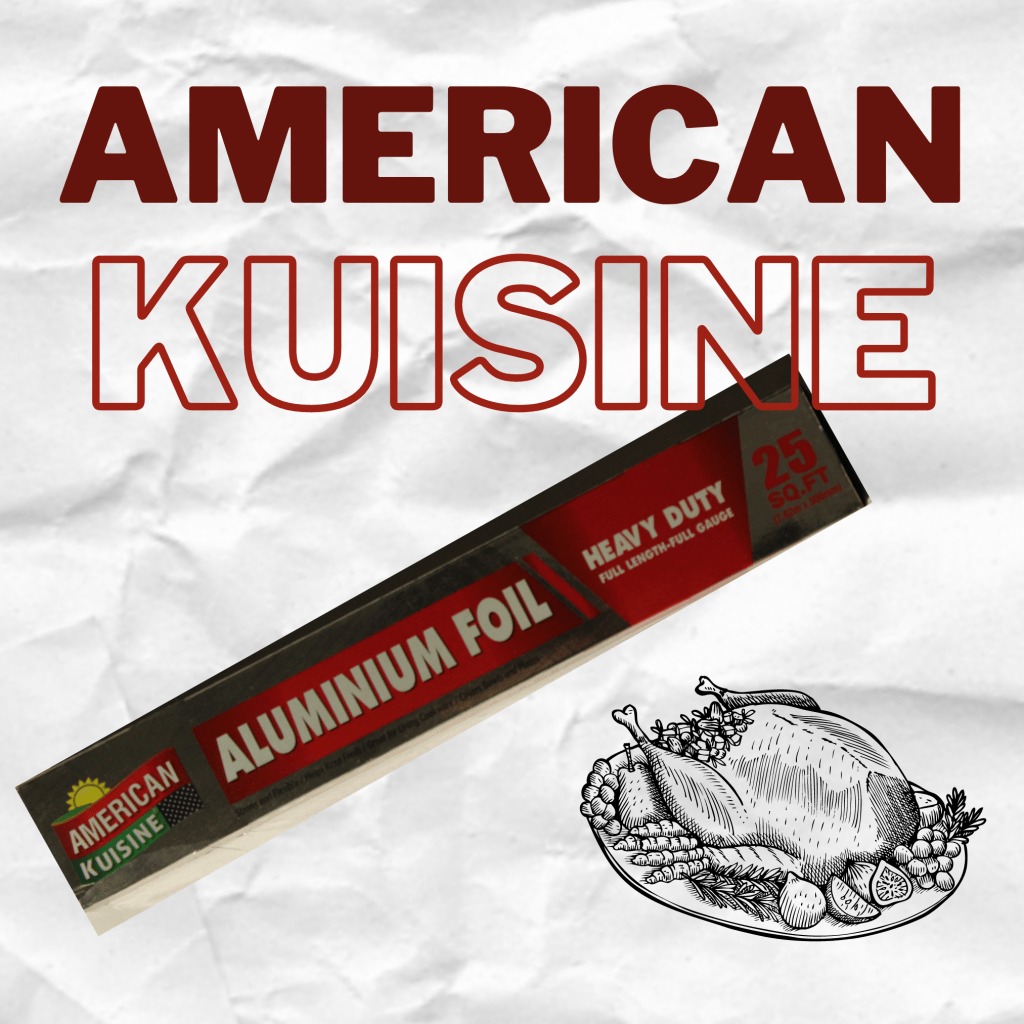 American Kuisine Aluminium Foil Heavy Duty 25sq.ft