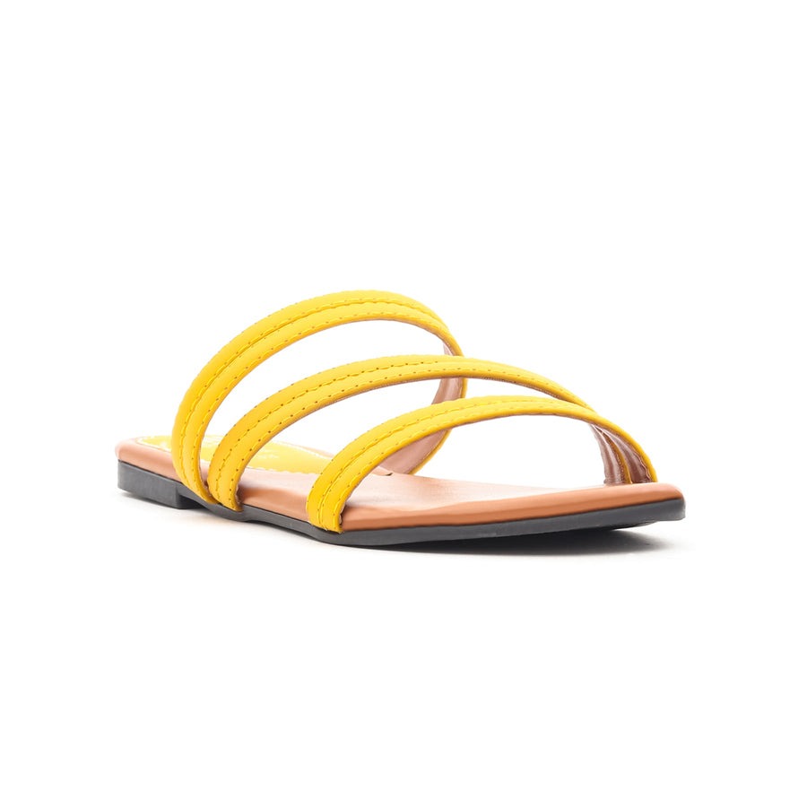 Yellow-Casual-Chappal-CL1290