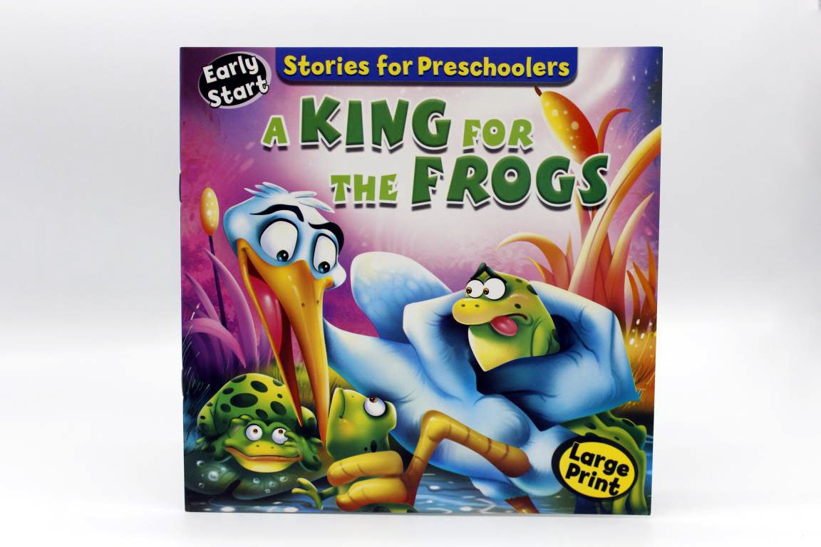 A-King-For-The-Frogs-Story-Book