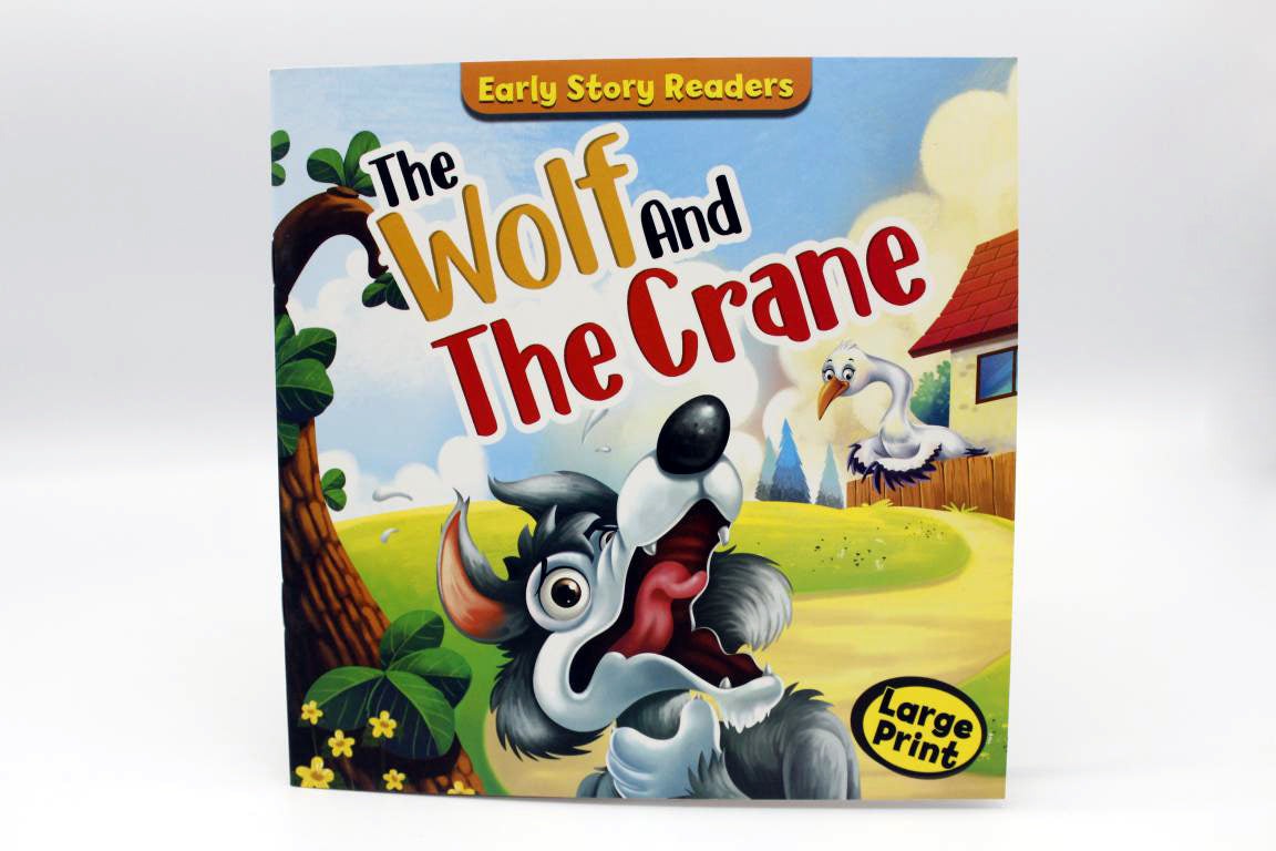 The-Wolf-And-The-Crane-Story-Book