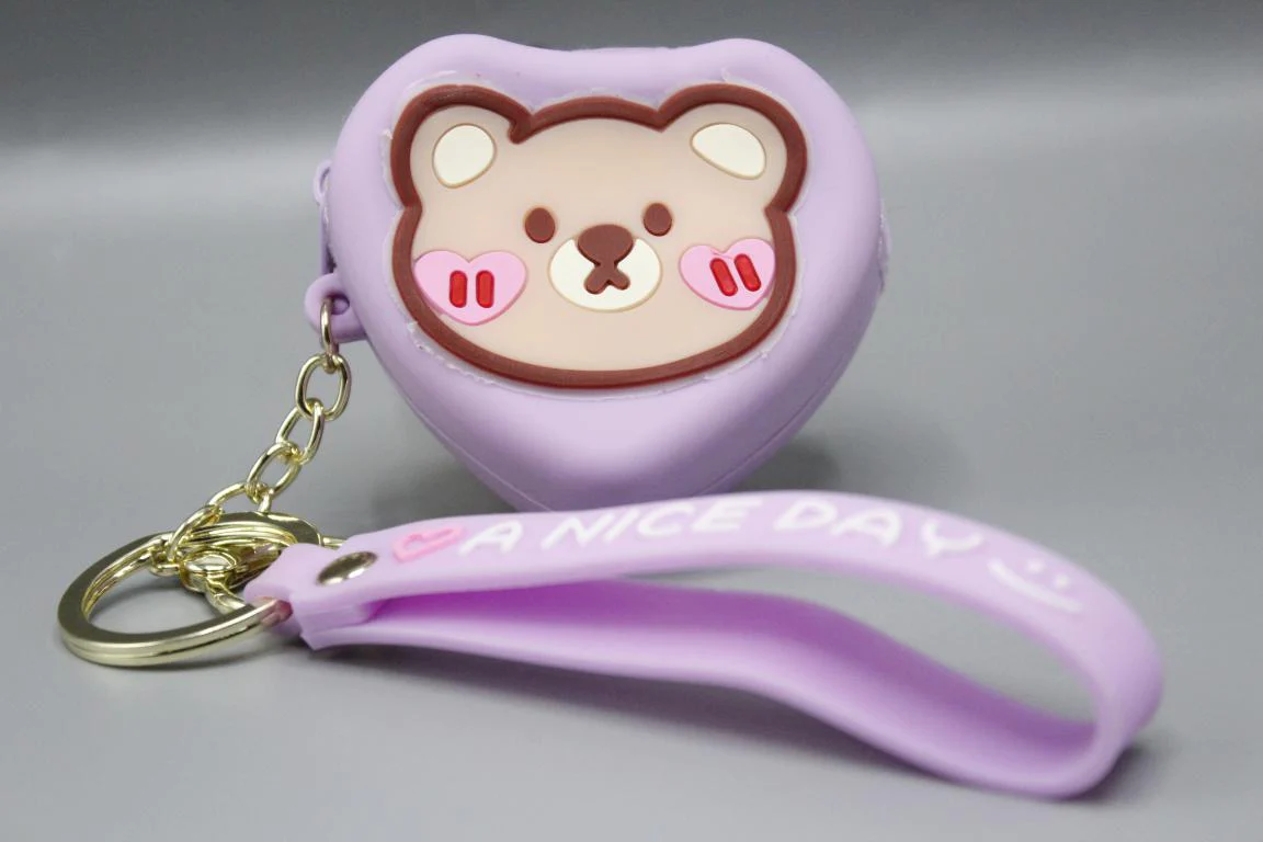 Bear-Face-Pouch-Keychain&Bag-Hanging-With-Bracelet-KC5488