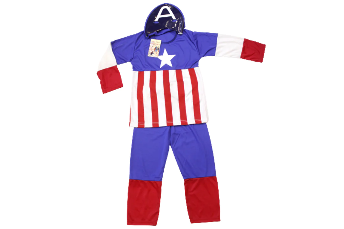 Captain-America-Costume-Dress