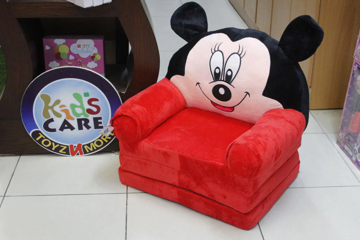 Mickey-Mouse-Sofa-Cum-Bed-Red-KC5277