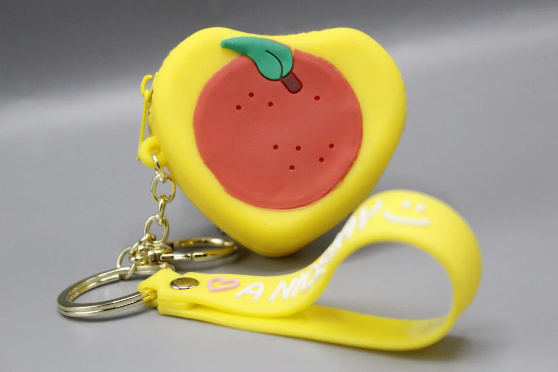 Orange-Pouch-Keychain&Bag-Hanging-With-Bracelet-KC5488