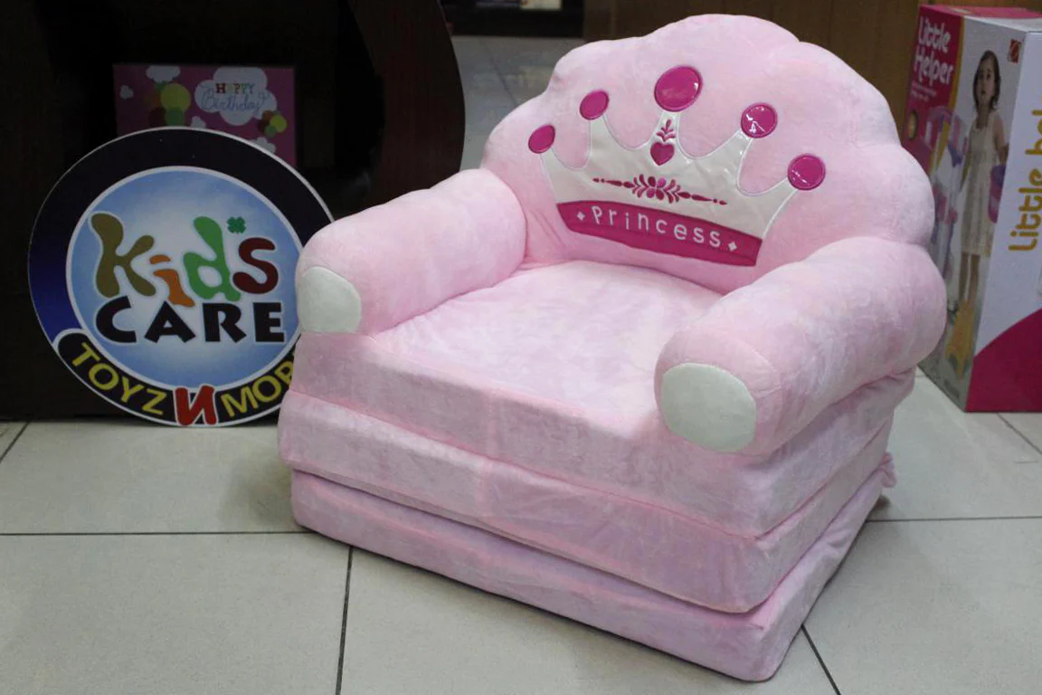 Princess-Sofa-Cum-Bed-Pink-KC5277
