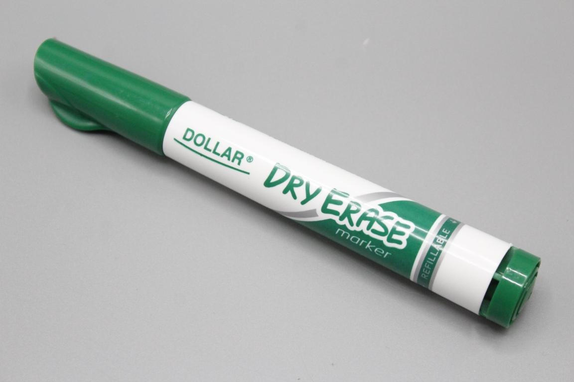 Dollar-Dry-Erase-Marker-Green
