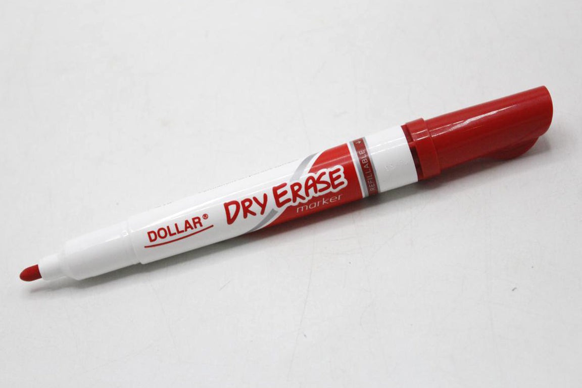 Dollar-Dry-Erase-Marker-Red