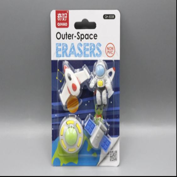 Outer-Space-Themed-Erasers-Pack-of-4-Erasers-QH-8338A