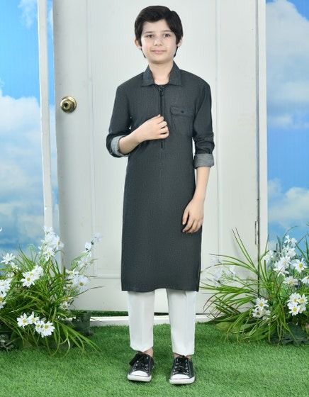 BLACK-COTTON-KURTA-JCK-A-34699
