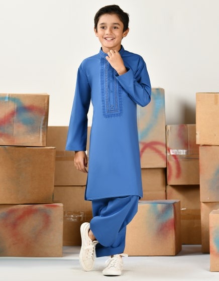 BLUE-BLENDED-KAMEEZ-SHALWAR-JCKS-A-46406
