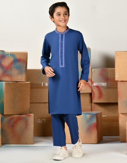 BLUE-BLENDED-KURTA-PAJAMA-JCKP-A-46394
