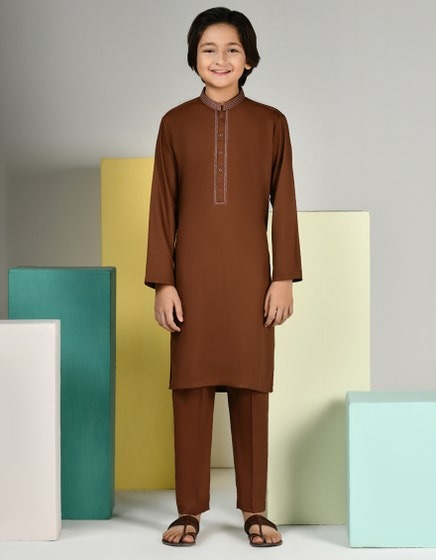 BROWN-BLENDED-KURTA-PAJAMA-JCKP-A-39122
