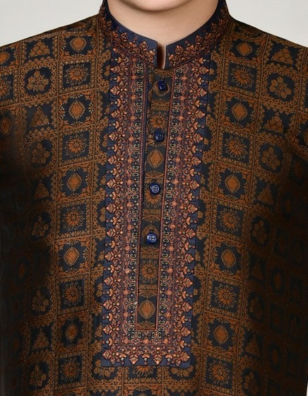 BROWN-BLENDED-SPECIAL-KURTA-JCK-SP-48035
