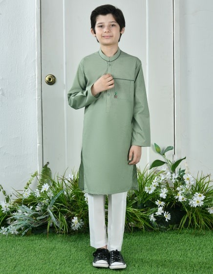 LIGHT-GREEN-BLENDED-KURTA-JCK-S-39008
