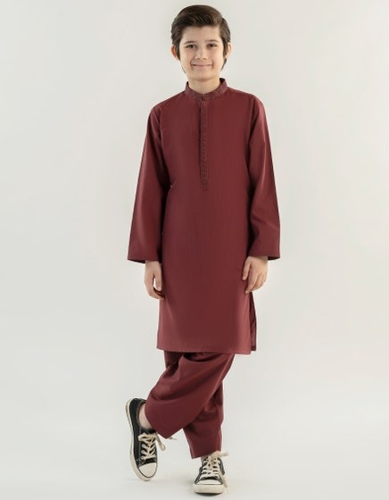 MAROON-BLENDED-KAMEEZ-SHALWAR-JCKS-A-46439
