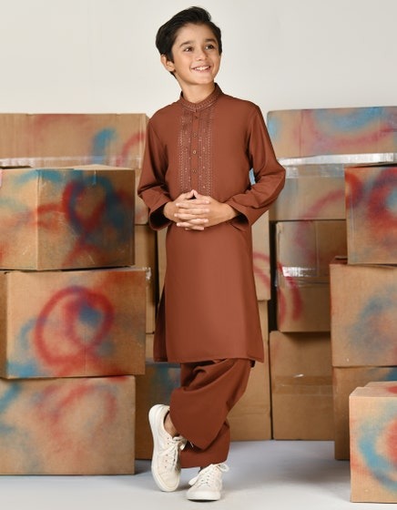 RUST-BLENDED-KAMEEZ-SHALWAR-JCKS-A-46408
