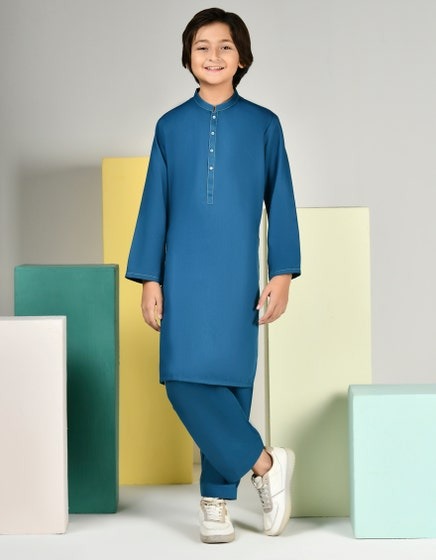 TEAL-BLUE-BLENDED-KAMEEZ-SHALWAR-JCKS-S-46389
