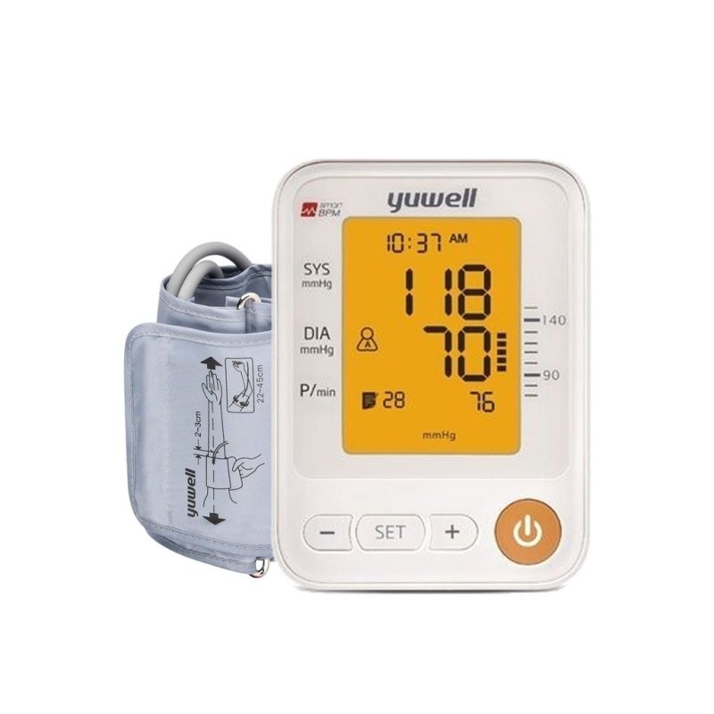 Electronic-Blood-Pressure-Monitor-with-Sound-YUWELL-YE650D