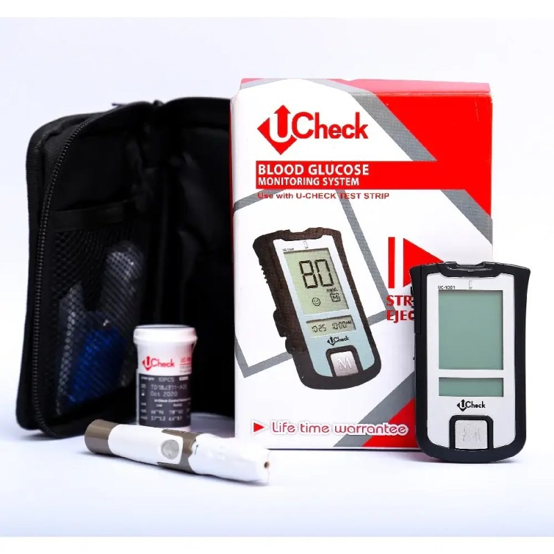 Ucheck-Glucose-Sugar-Test-Meter-Kit-Glucometer