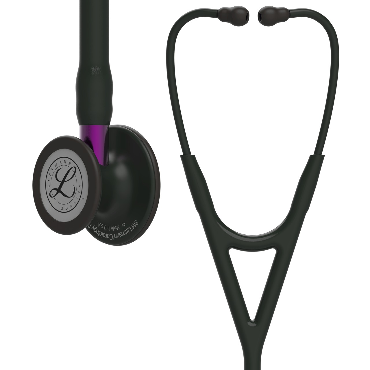 Black-Violet-203-Littmann-Cardiology-IV-Stethoscope