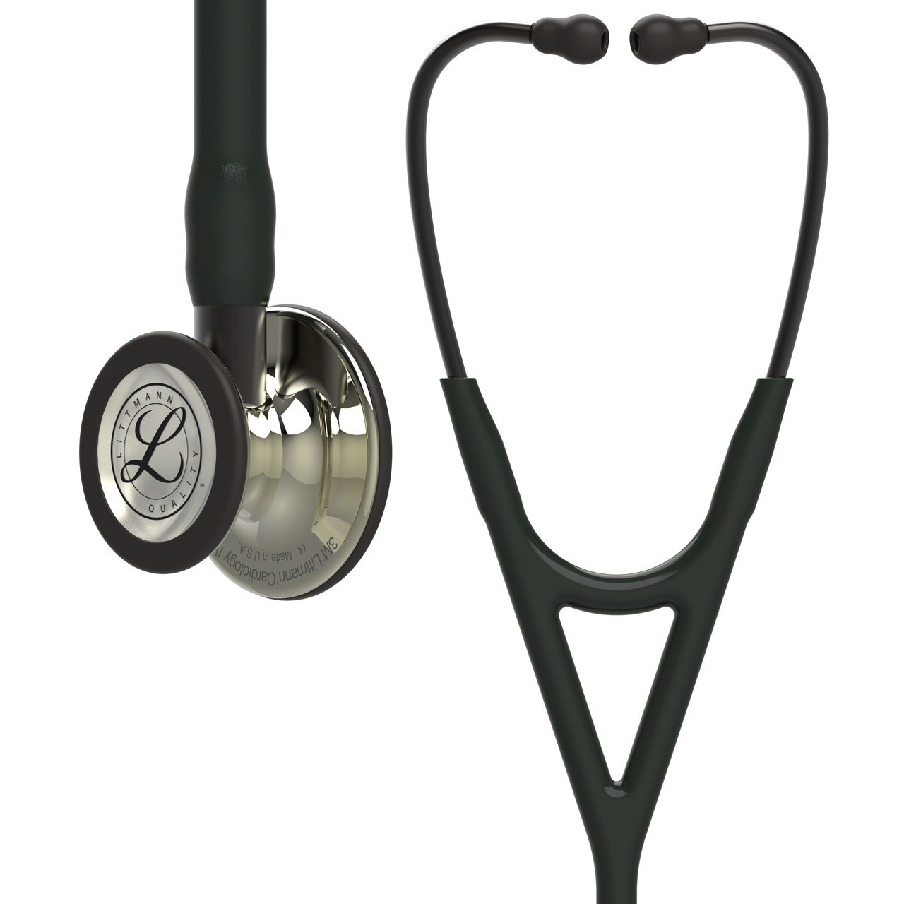 Champagne-Smoke-Black-6179-Littmann-Cardiology-IV-Stethoscope