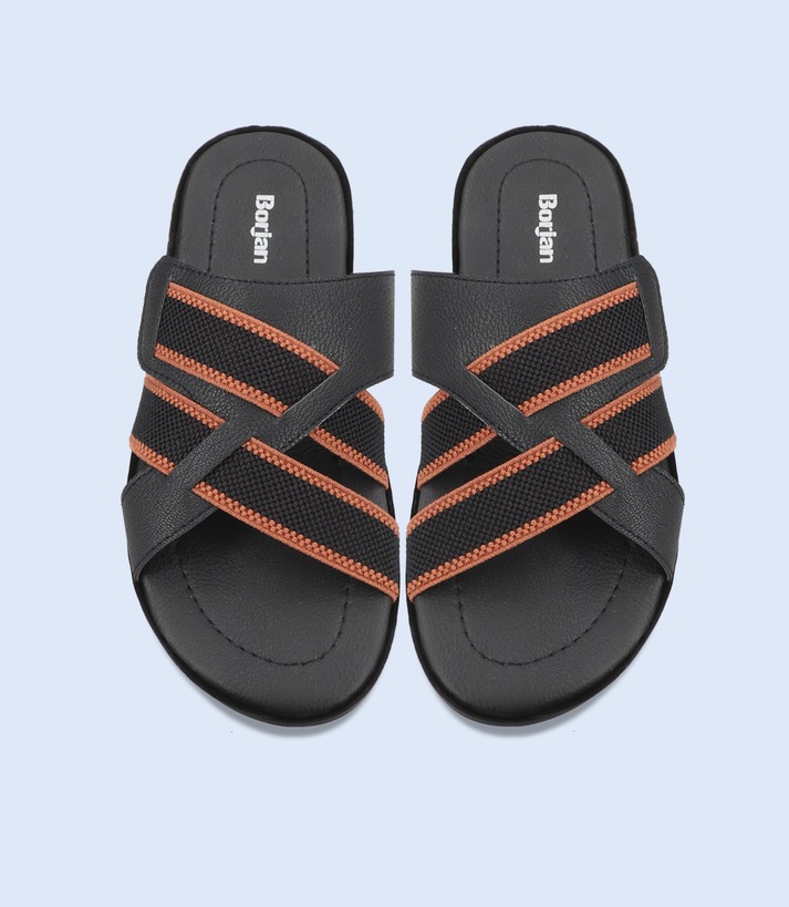 BM5541-Black-Men-casual-slipper