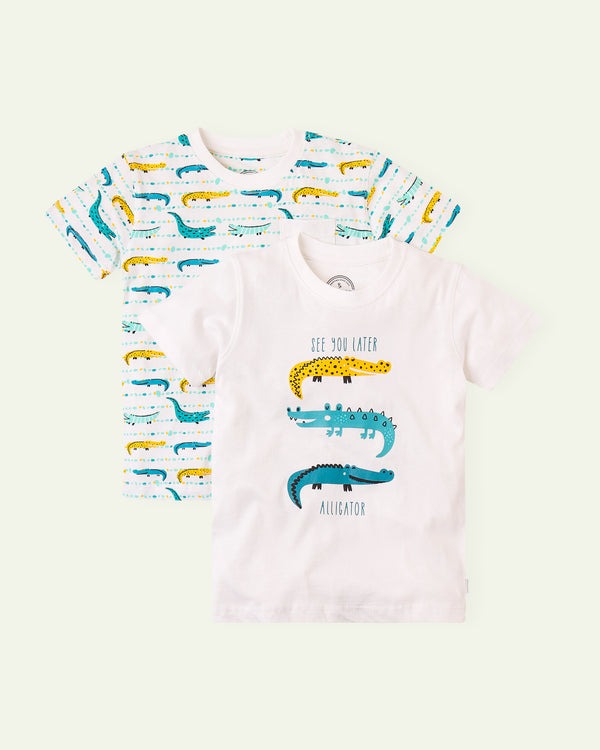 Alligator-T-Shirt-Set
