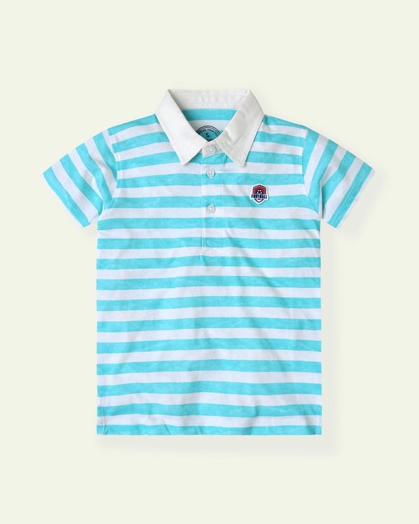 Aqua-Stripes-Polo
