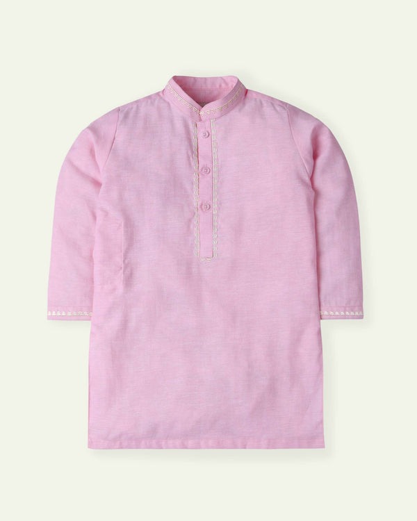 Baby-Pink-Kurta
