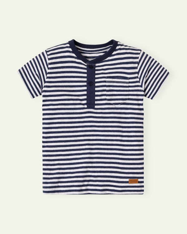 Blue-&-White-Striped-Henley
