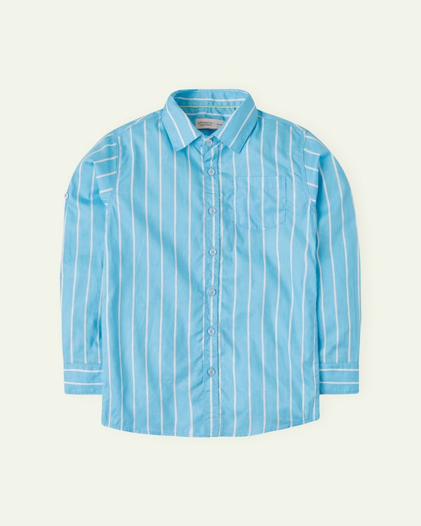 Blue-Stripe-Shirt
