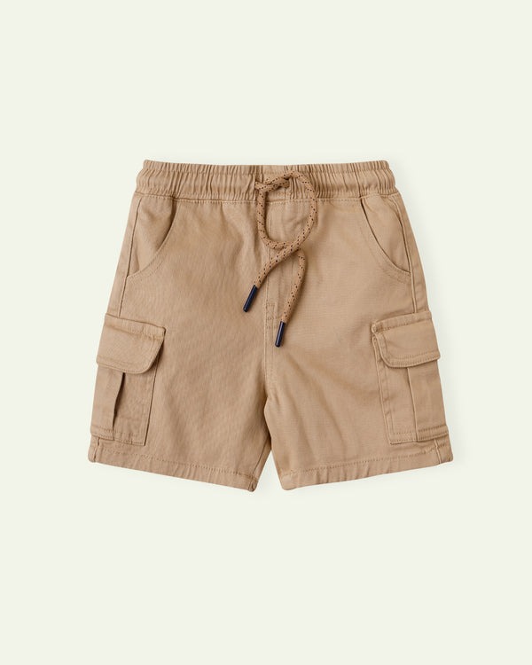 Khaki-Cargo-Shorts
