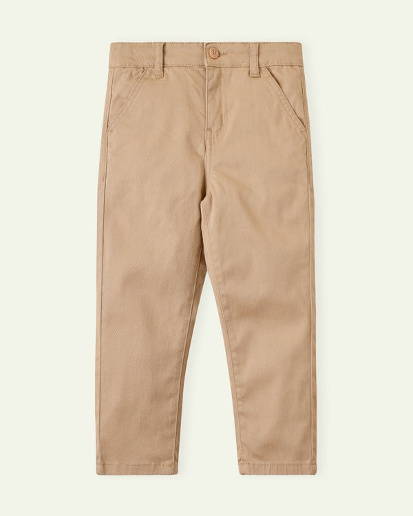 Khaki-Regular-Fit-Chinos
