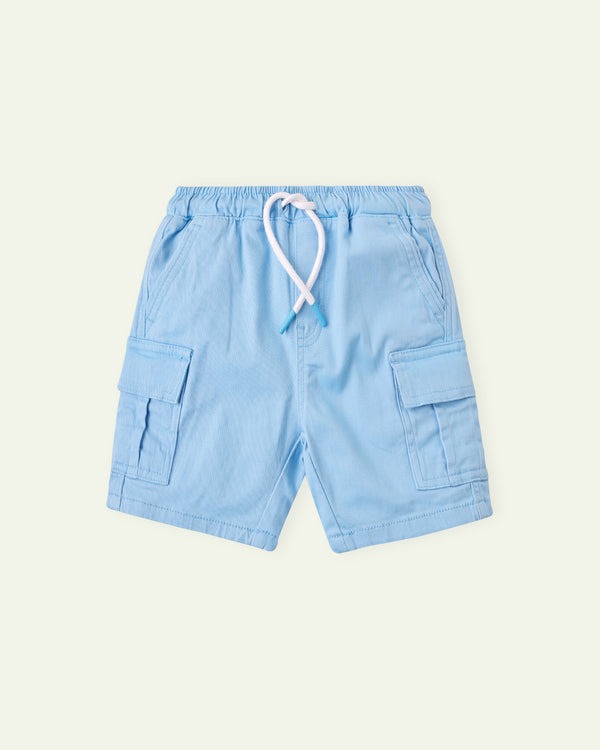 Light-Blue-Cargo-Shorts
