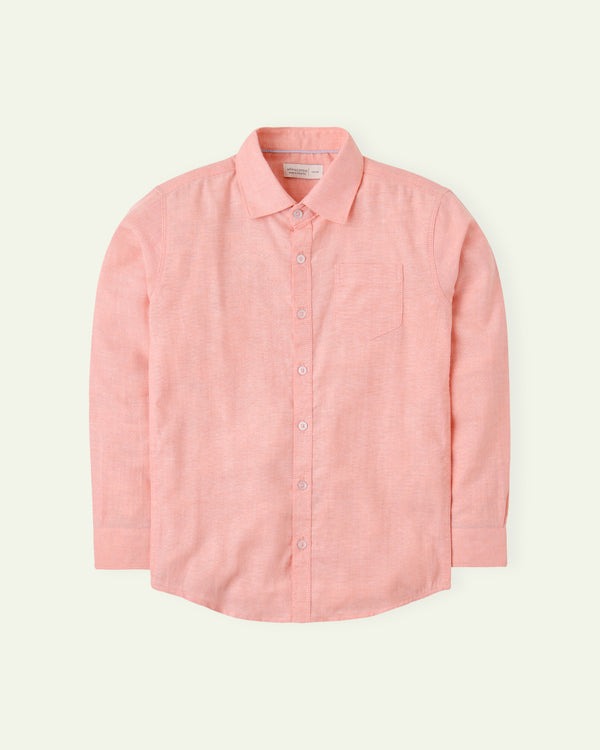 Peach-Chambray-Shirt
